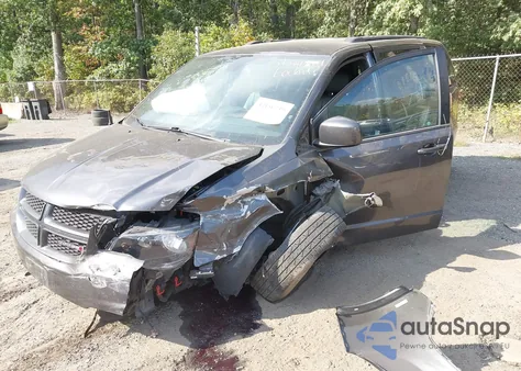 2018 Dodge Grand Caravan Gt из США, поврежденный, VIN 2C4RDGEG2JR335343